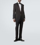Magnanni Fleur patent leather Oxford shoes