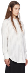 BOSS White Striped Shirt