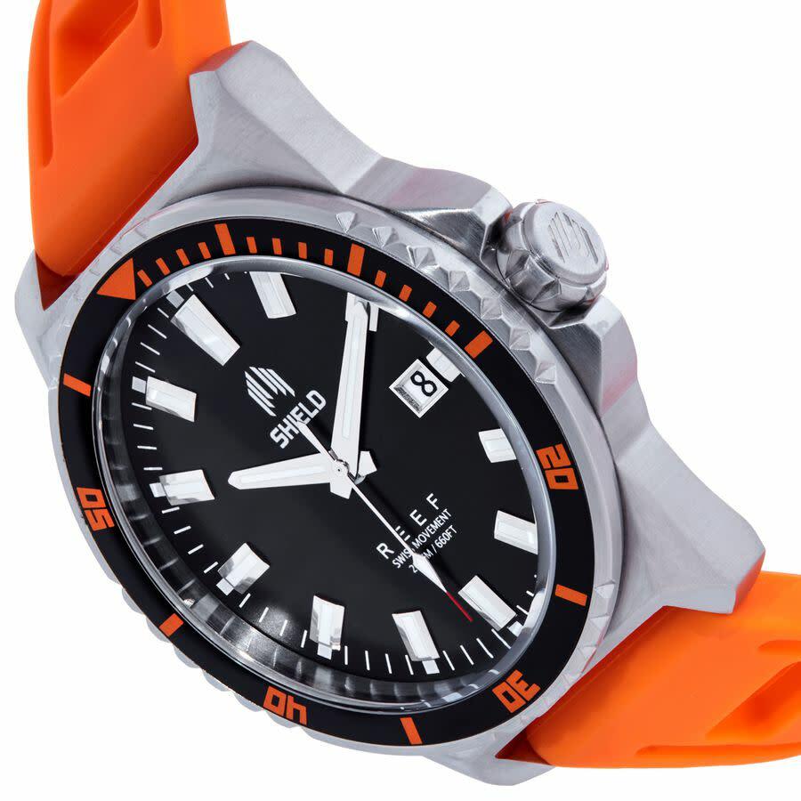 Shield Reef Black Dial Mens Watch SLDSH119-3