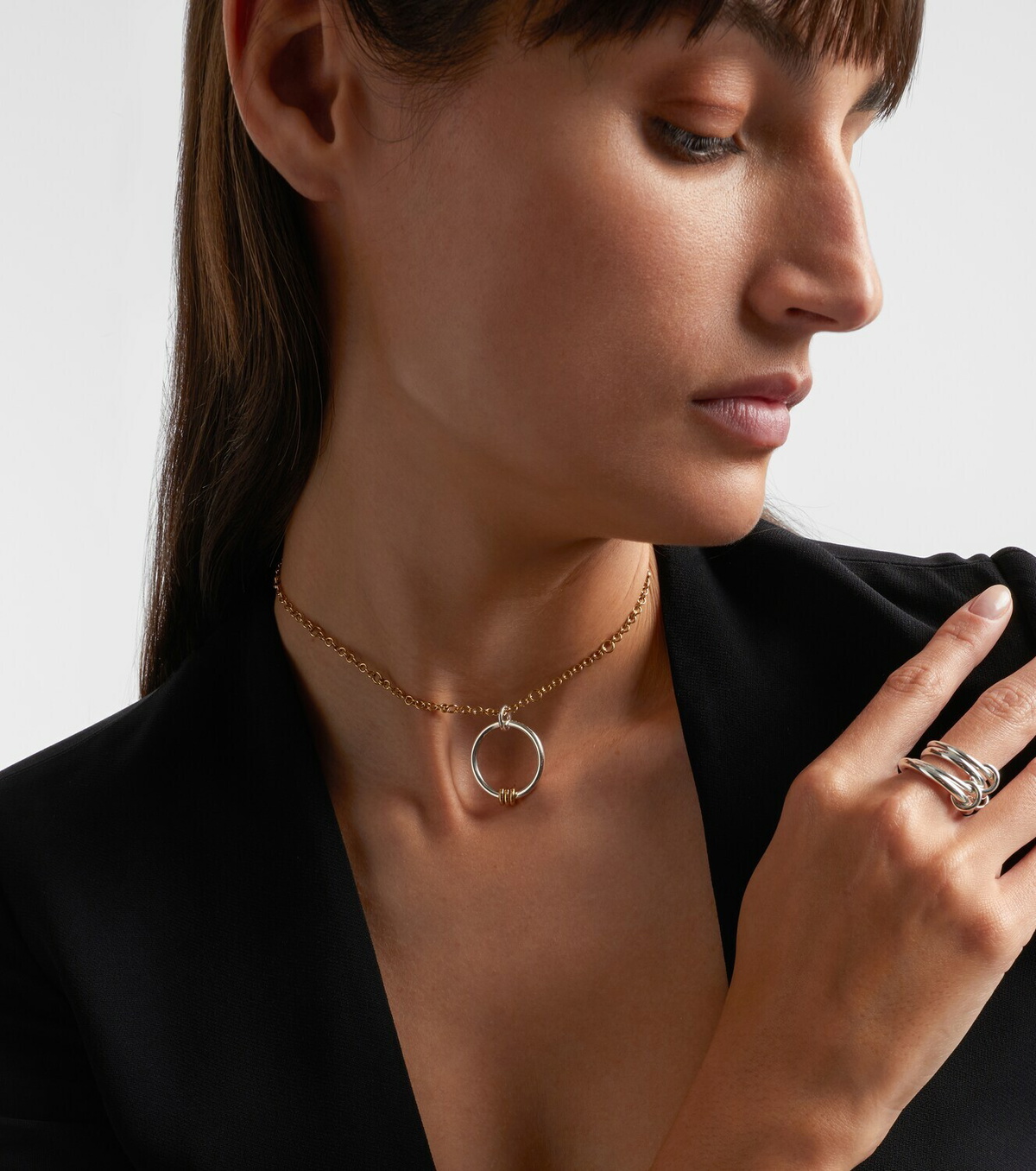 Spinelli Kilcollin Gravity 18kt gold chain necklace