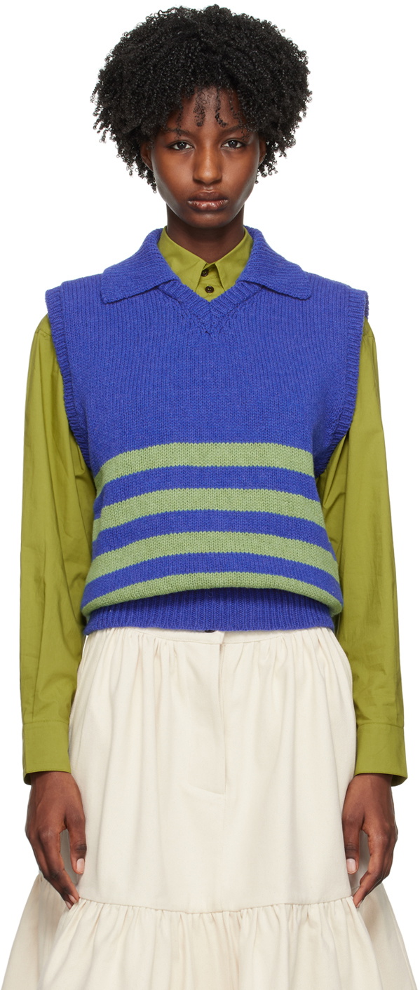 Cawley Blue Violet Vest