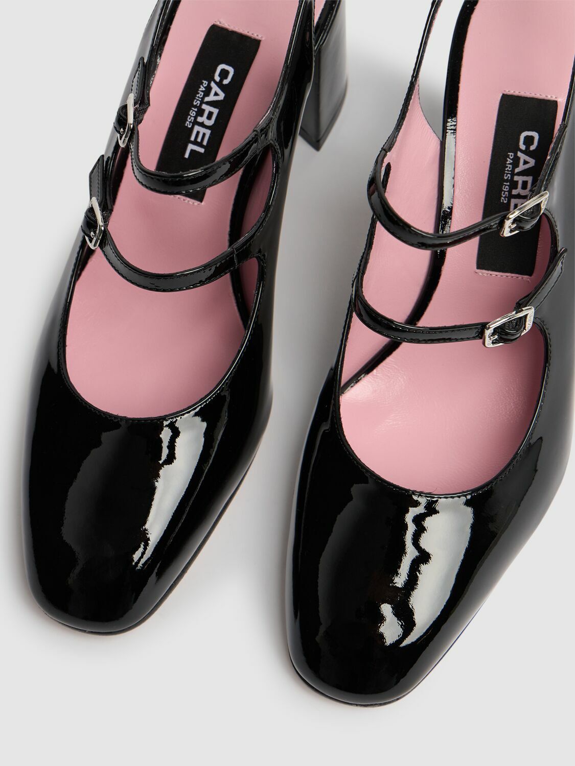 CAREL 60mm Banana Patent Leather Slingbacks Carel Paris CAREL 60mm Banana Patent Leather Slingbacks Carel Paris