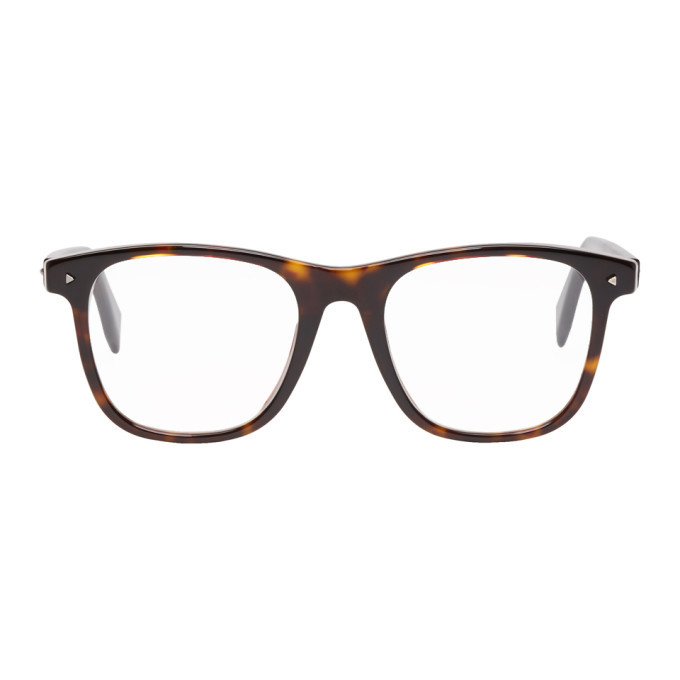 Fendi Tortoiseshell Square Glasses Fendi