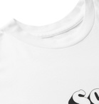 Sorry In Advance - Logo-Print Cotton-Jersey T-Shirt - White