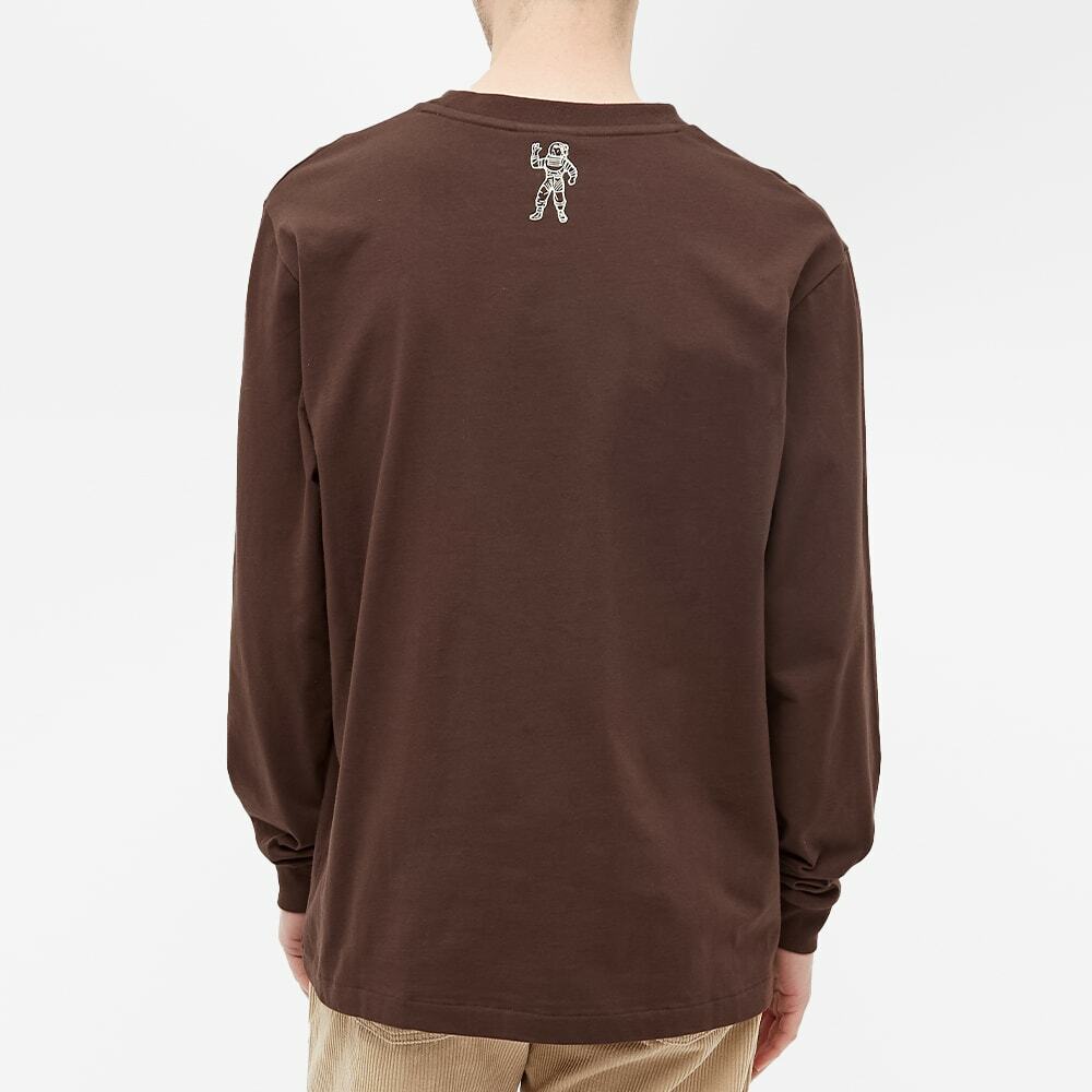 Tシャツ・カットソー BILLIONAIRE Men T Shirts B23346 BROWN Brown Billionaire Boys Club Men's Long Sleeve Small Arch Logo T