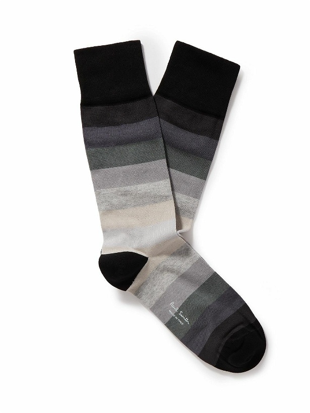 Photo: Paul Smith - Erwin Striped Cotton-Blend Socks