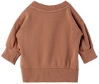 Bobo Choses Baby Brown Starfish Sweatshirt