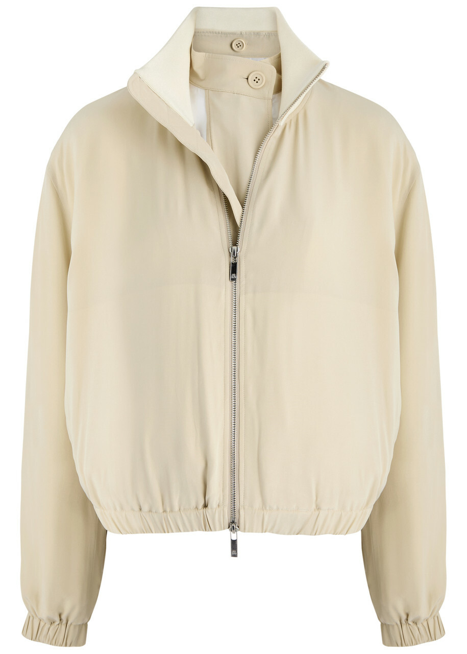 HELMUT LANG ベージュ ジップアップジャケット