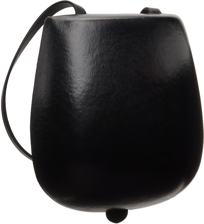 Lemaire Black Molded Tacco Bag