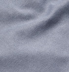OFFICINE GÉNÉRALE - Neils Garment-Dyed Loopback Cotton-Jersey Sweatshirt - Blue