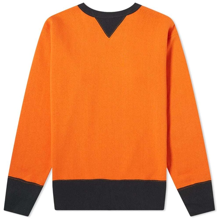 Photo: The Real McCoy's Two-Tone Crew Sweat