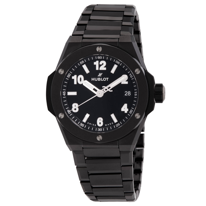 Photo: Hublot Big-Bang Automatic Black Dial Ladies Watch 457.CX.1270.CX