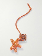 LOEWE - Paula's Ibiza Star Anagram Beaded Leather Charm