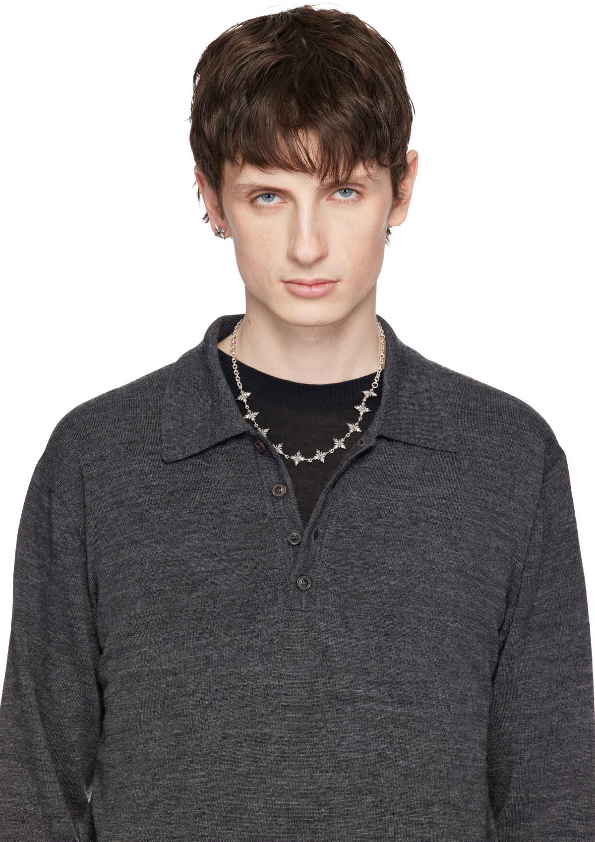 Emanuele Bicocchi Stella Ventis Half Chain Necklace