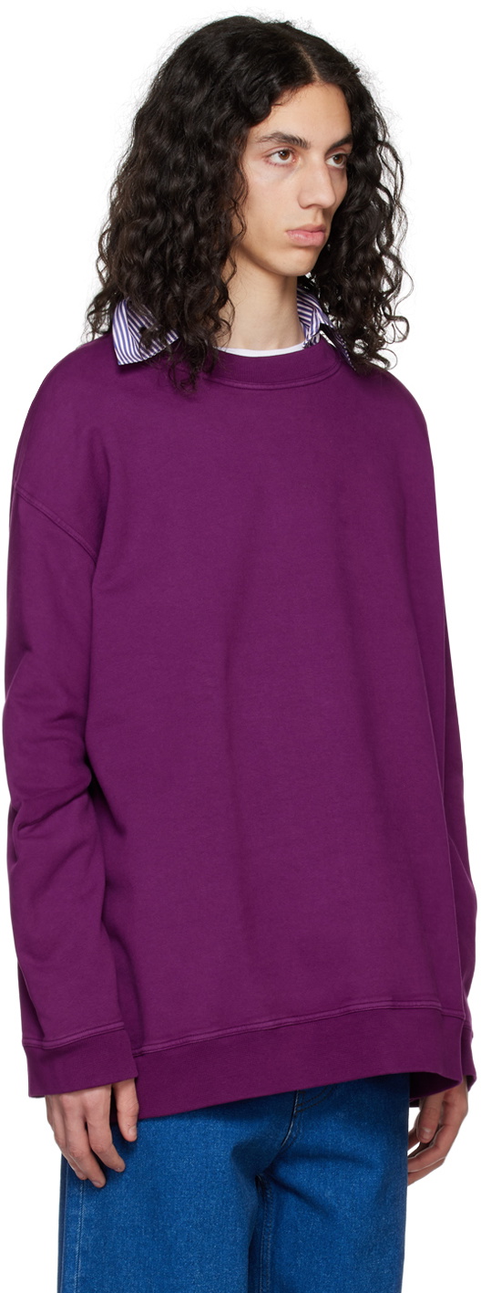 Marina Yee SSENSE Exclusive Purple Sweatshirt