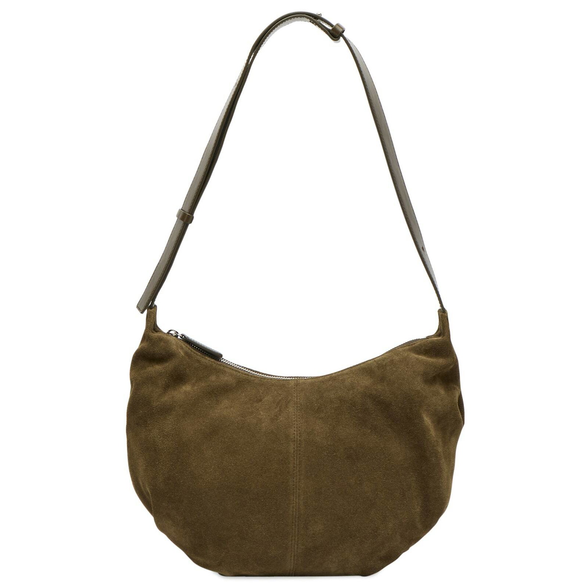 Nothing Written Women's HT Suede Shoulder Bag in Caramel 
