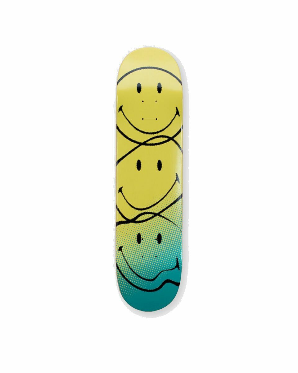Photo: The Skateroom Limited Edition   Smiley Collection Acid (Teal) Deck Multi - Mens - Home Deco