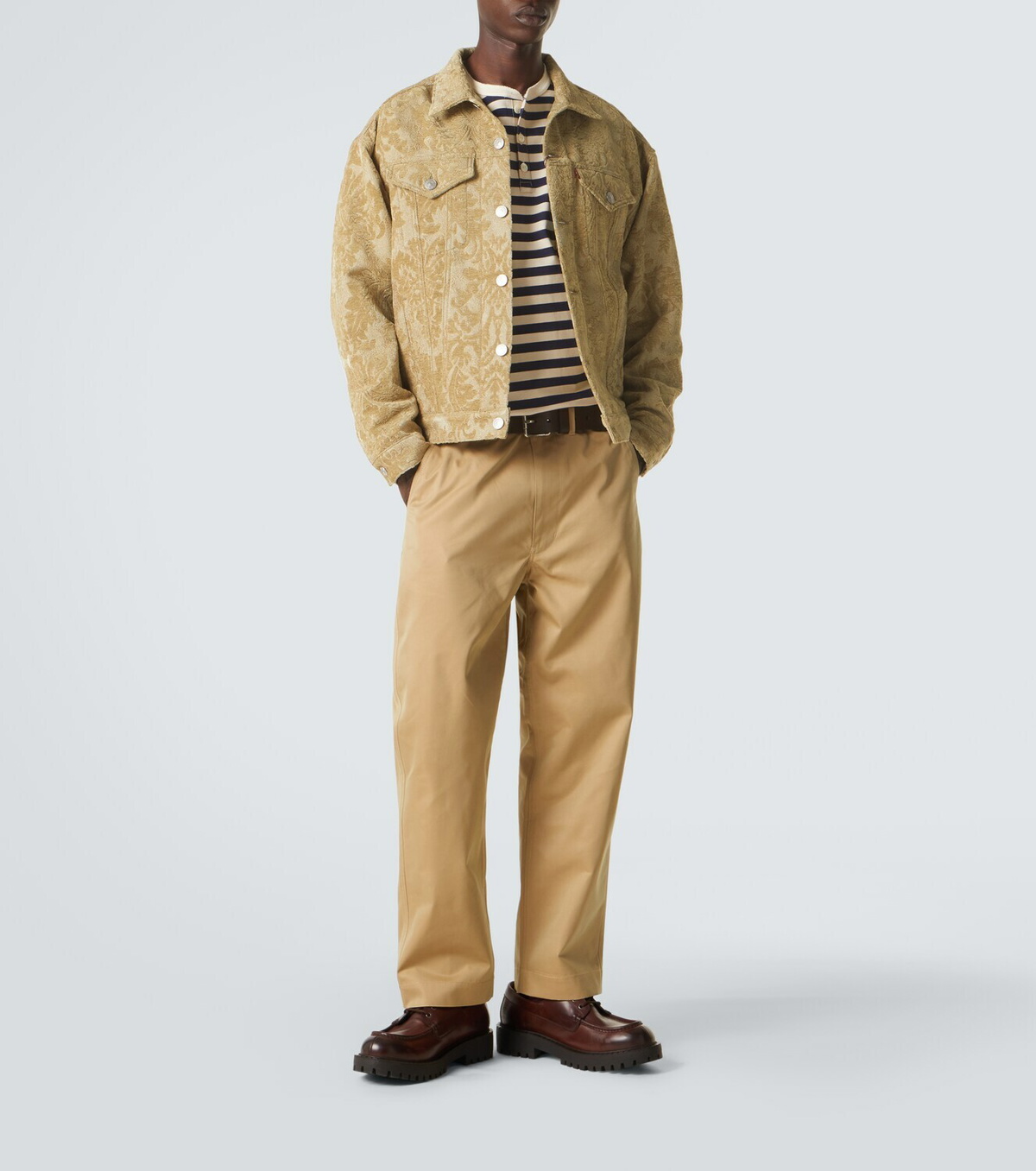 Junya Watanabe Cotton-blend straight pants