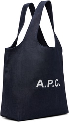 A.P.C. Navy Ninon Tote