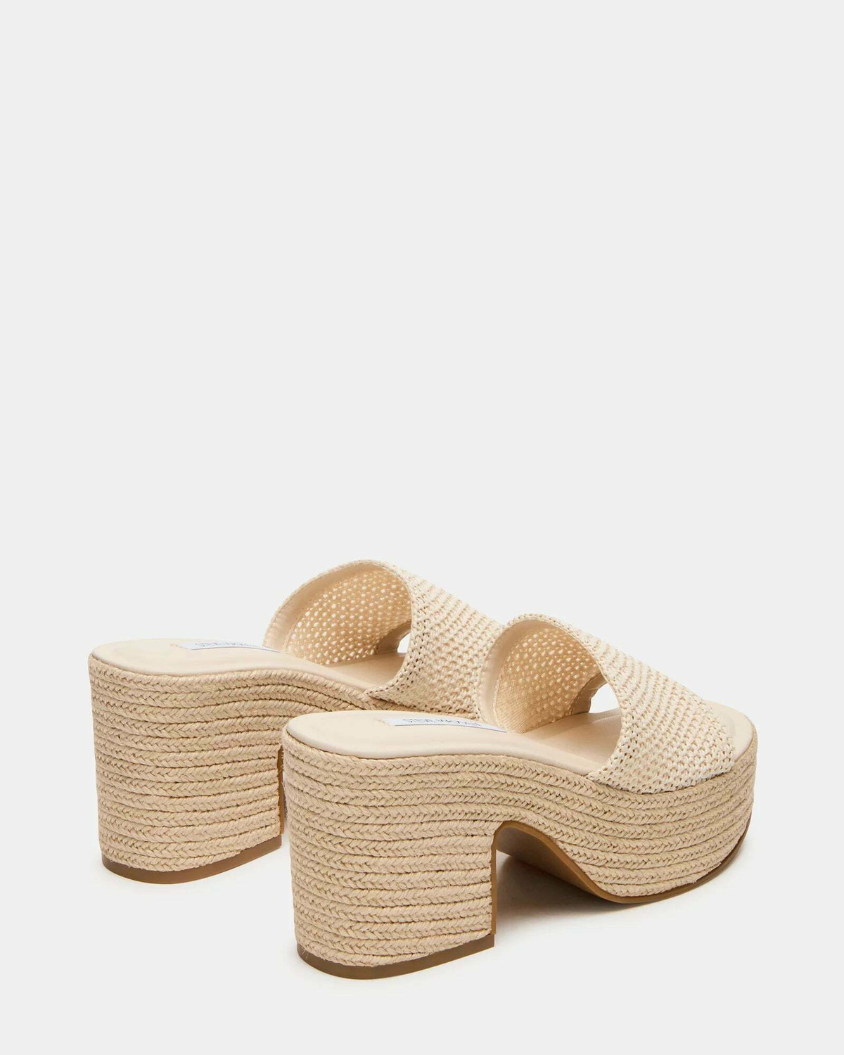 Steve Madden Trippy-Cr Heels in Natural