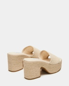 Steve Madden Trippy-Cr Heels in Natural