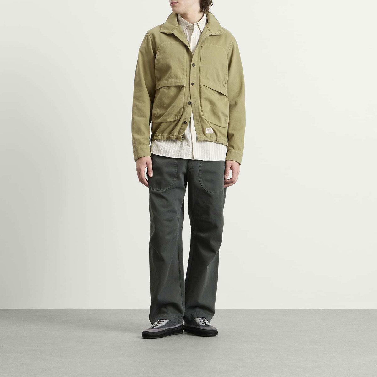 Ranra Men's Epitome Cotton Overshirt in Boa