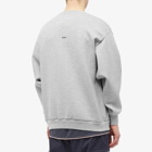WTAPS Men's Bend Zip Detail Sweater in Ash Grey