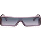 Rick Owens Purple Tower Gethshades Sunglasses