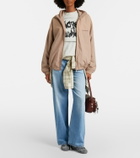 Acne Studios Logo cotton poplin jacket