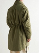 MANASTASH - Mana-65 Convertible Padded Nylon Hooded Coat - Green