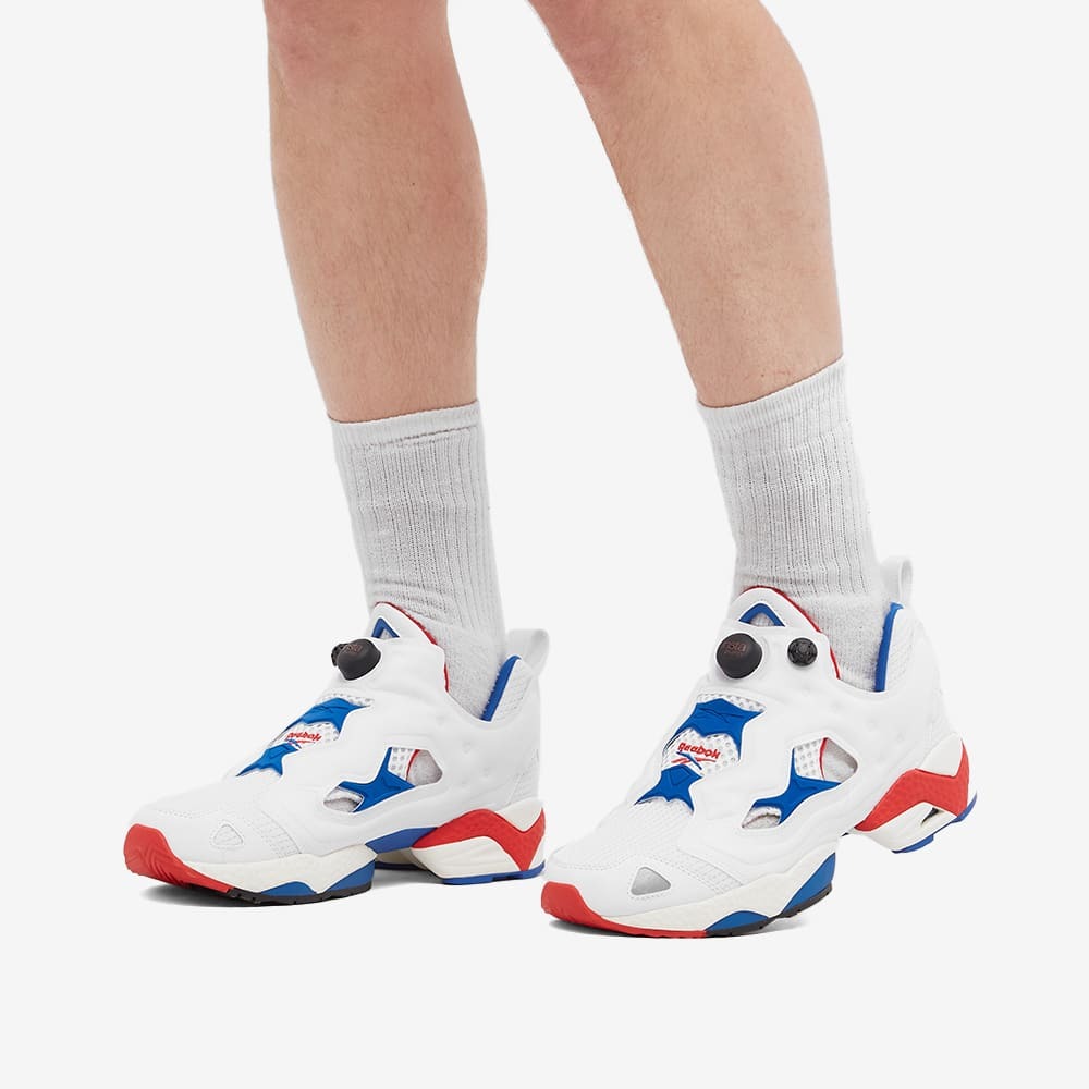REEBOK★INSTAPUMP FURY 95★兼用★WHITE/BLUE/RED Reebok Men's Instapump Fury 95 Sneakers in White/Red/Vector