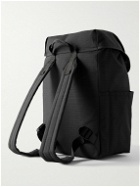 Acne Studios - Logo-Embossed Suede-Trimmed Ripstop Backpack