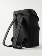 Acne Studios - Logo-Embossed Suede-Trimmed Ripstop Backpack