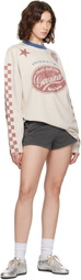 Ksubi Gray Sott Booty Shorts