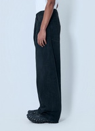Balenciaga Wide-Leg Denim Trousers