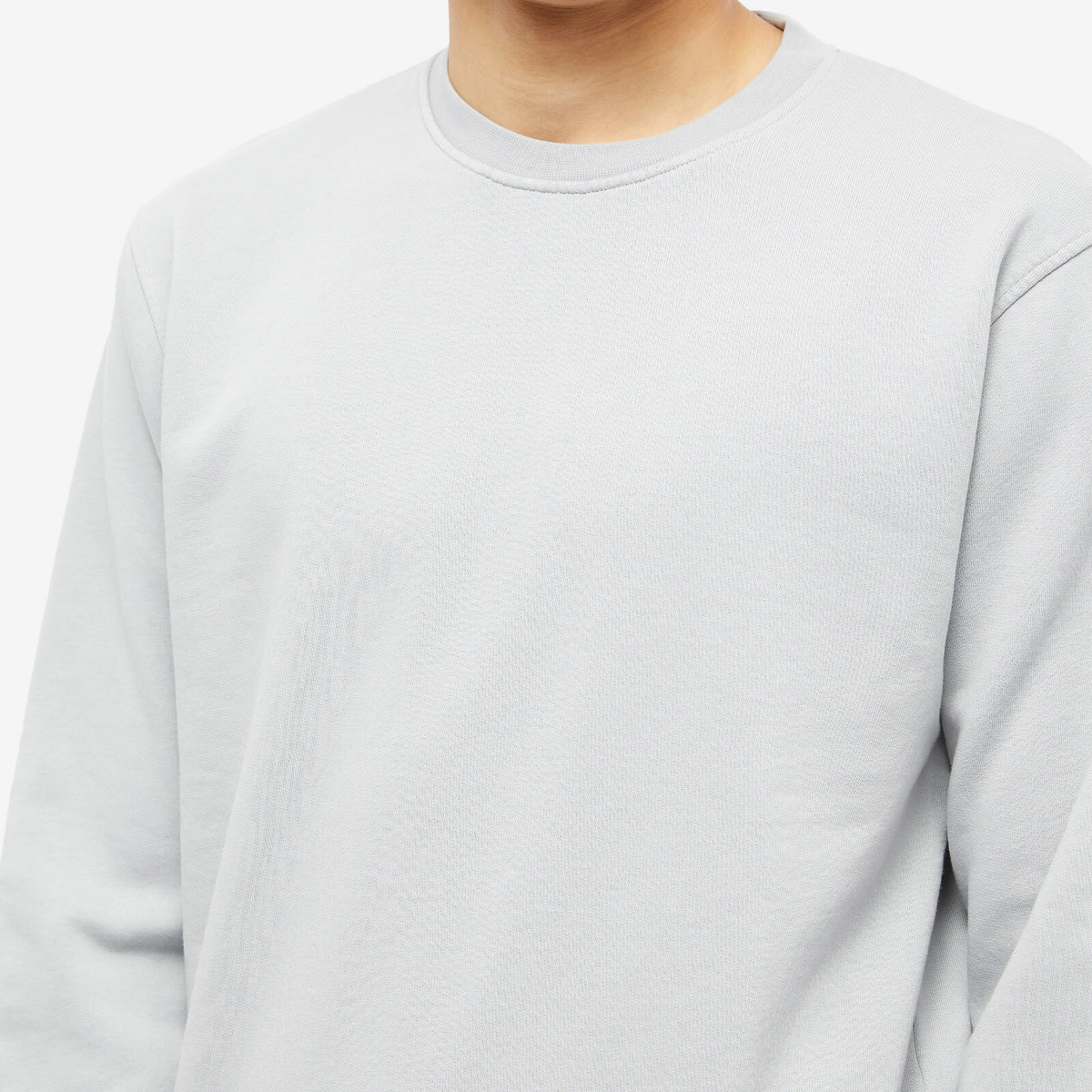 Colorful Standard Men's Classic Organic Crew Sweat in CldyGry