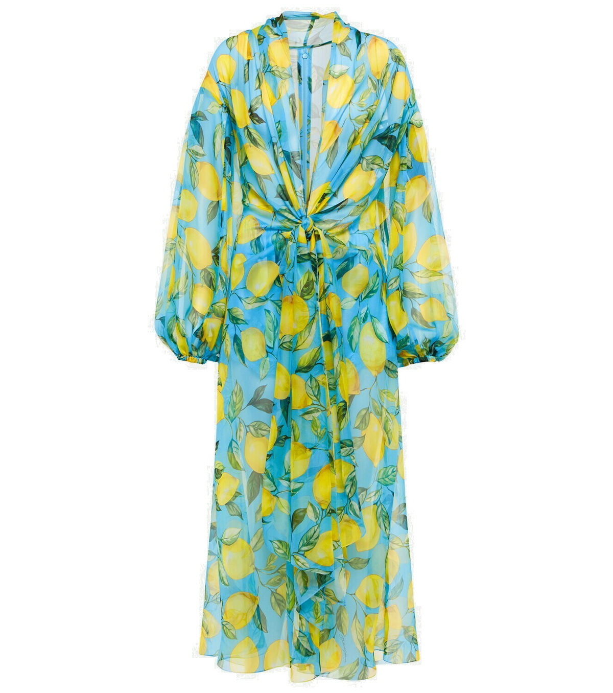 Dolce Gabbana Printed Silk Chiffon Midi Dress Dolce Gabbana Dolce Gabbana Printed Silk Chiffon Midi Dress Dolce Gabbana
