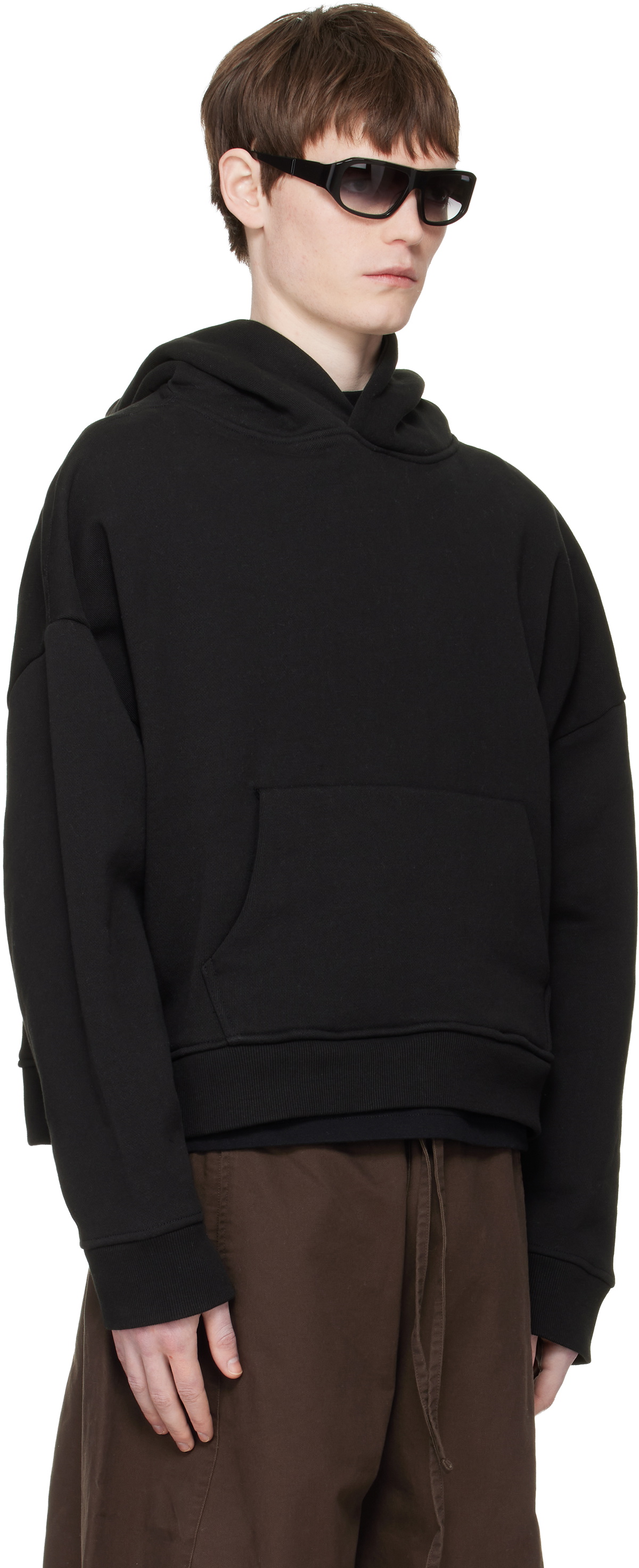 Entire Studios Black Heavy Hoodie Entire Studios Entire Studios Black Heavy Hoodie Entire Studios