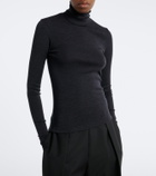 Róhe Knitted wool turtleneck sweater