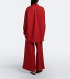 Eres Éblouissant linen wide-leg pants