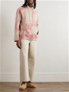 Nicholas Daley - Tie-Dyed Cotton-Jersey Hoodie - Pink