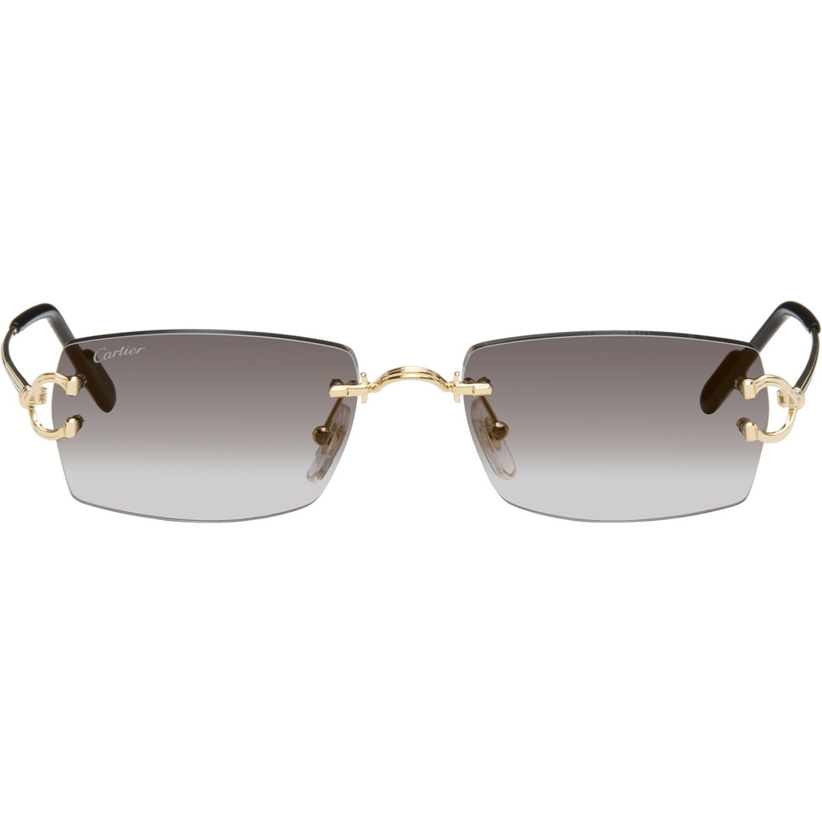 Cartier Gold 'Classic C de Cartier' Sunglasses