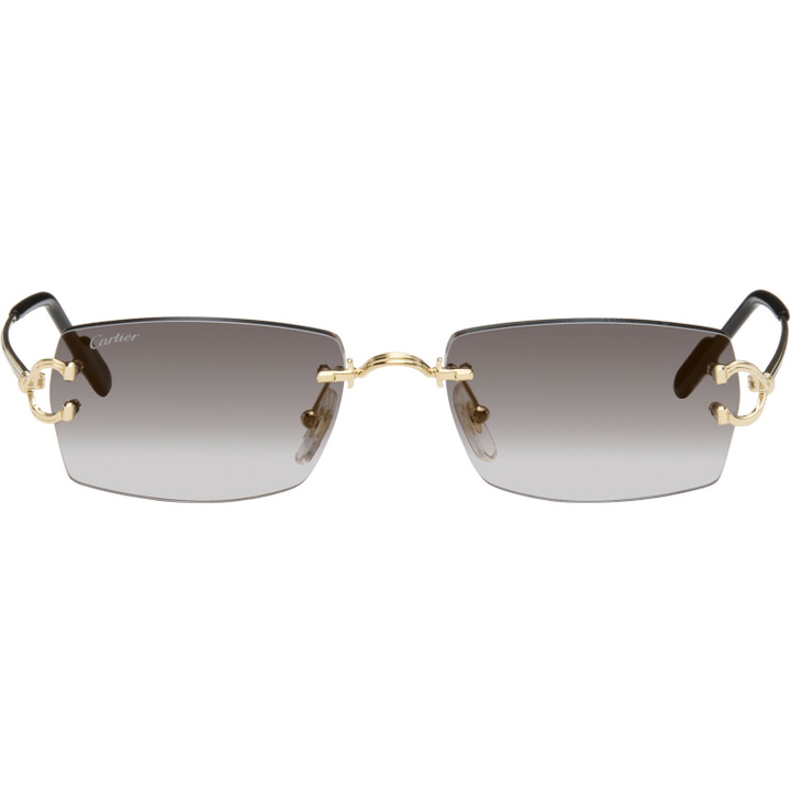 Photo: Cartier Gold 'Classic C de Cartier' Sunglasses