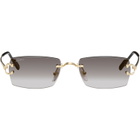 Cartier Gold 'Classic C de Cartier' Sunglasses