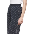 Stella McCartney Blue Monogram Lounge Pants