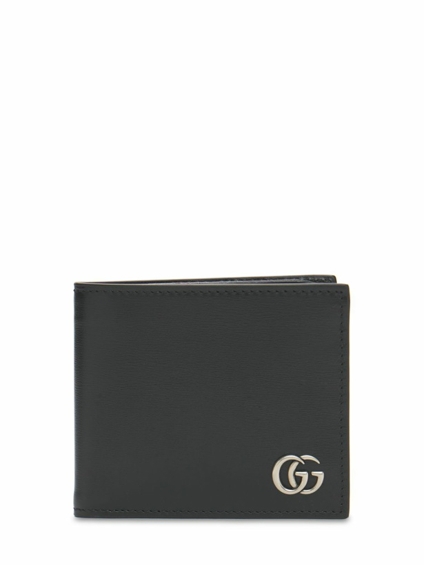 Photo: GUCCI - Gg Marmont Leather Classic Wallet