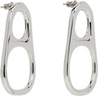 Jean Paul Gaultier 'The Silver-Toned Ring-Pull' Earrings