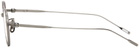 YUICHI TOYAMA. Gunmetal 'The Angel' Glasses