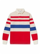 Drake's - Striped Cotton-Jersey Polo Shirt - Unknown