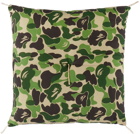 BAPE Green ABC Camo Japanese Zabuton Cushion